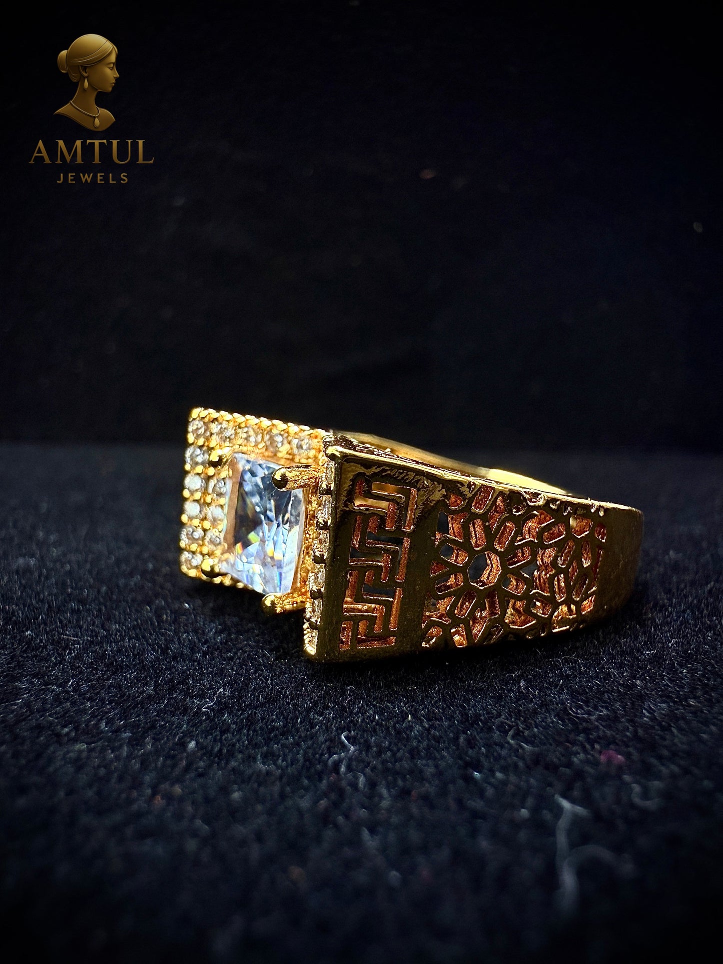 💛✨Gold Plated Diamond Ring ✨💛