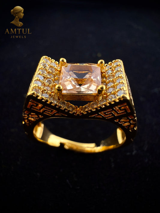 💍Royal Amber Princess Ring