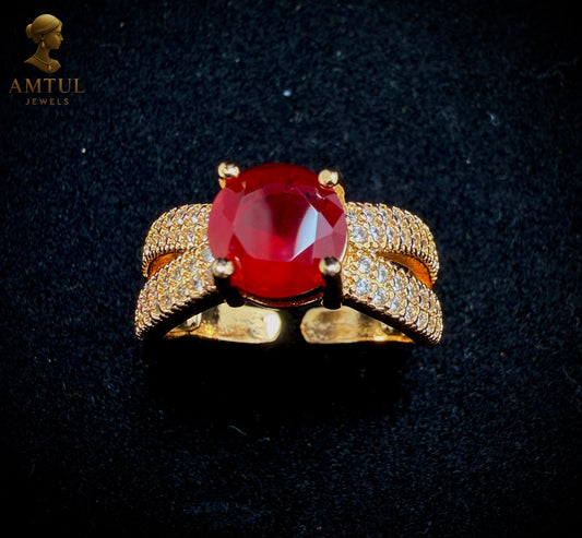 ❤ Royal Ruby Glow Ring 👑