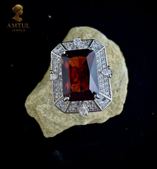 ❤Royal Ruby Elegance Ring 👑