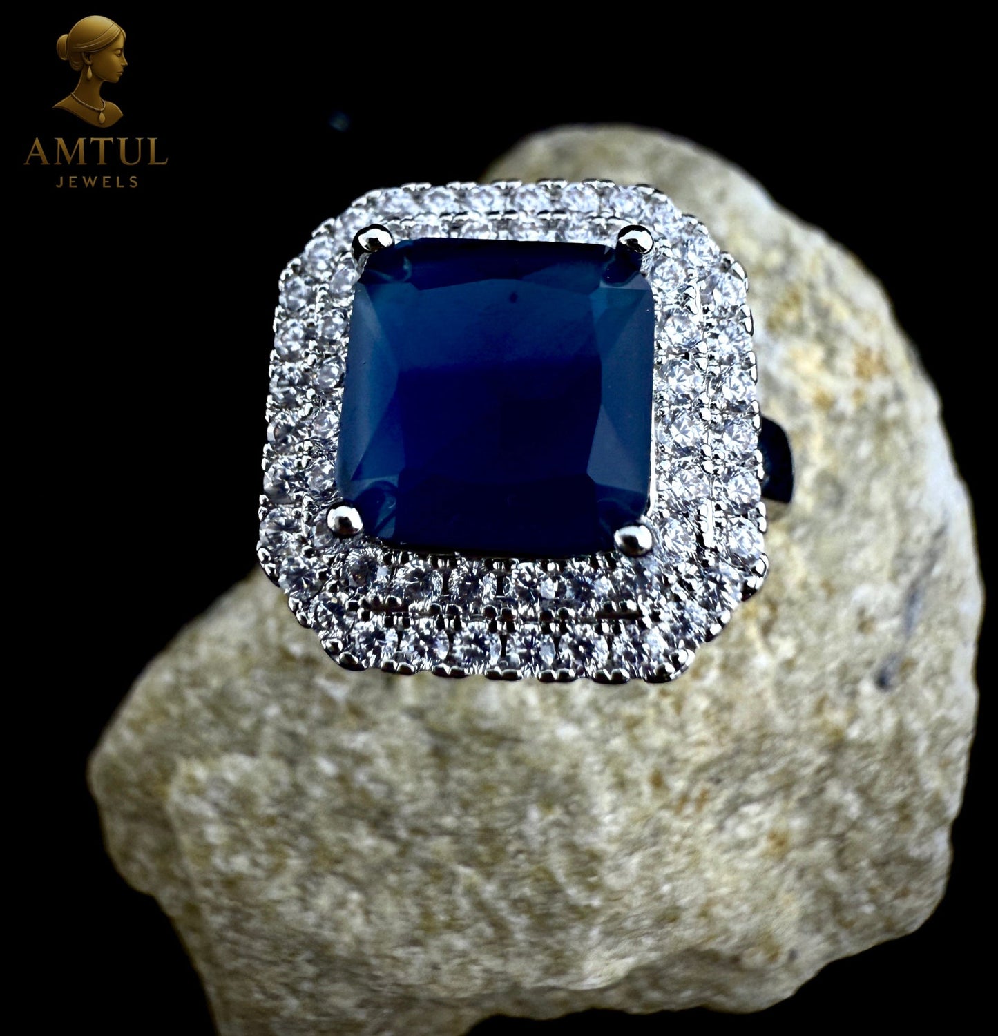 Royal Sapphire Glow Ring ✨💙