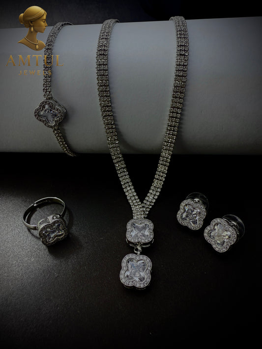 💎 “Celeste Radiance Set” – by Amtul Jewels