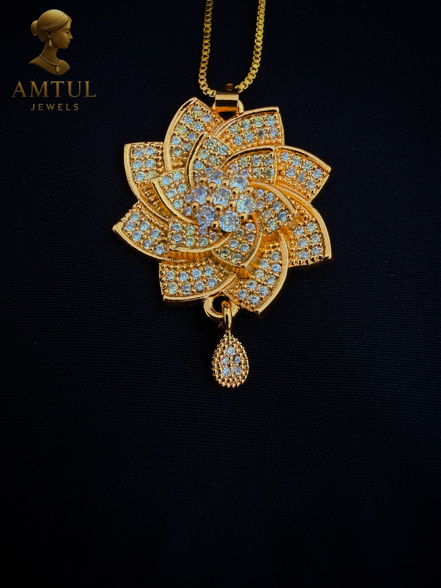 Elite Bloom Crystal Jewelry Set 🌸