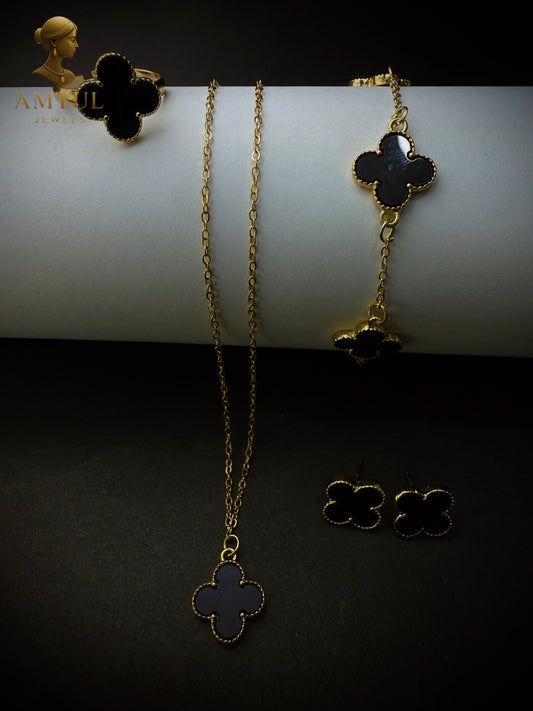 💎 AMTUL Jewels _ Noir Elegance Aura Set